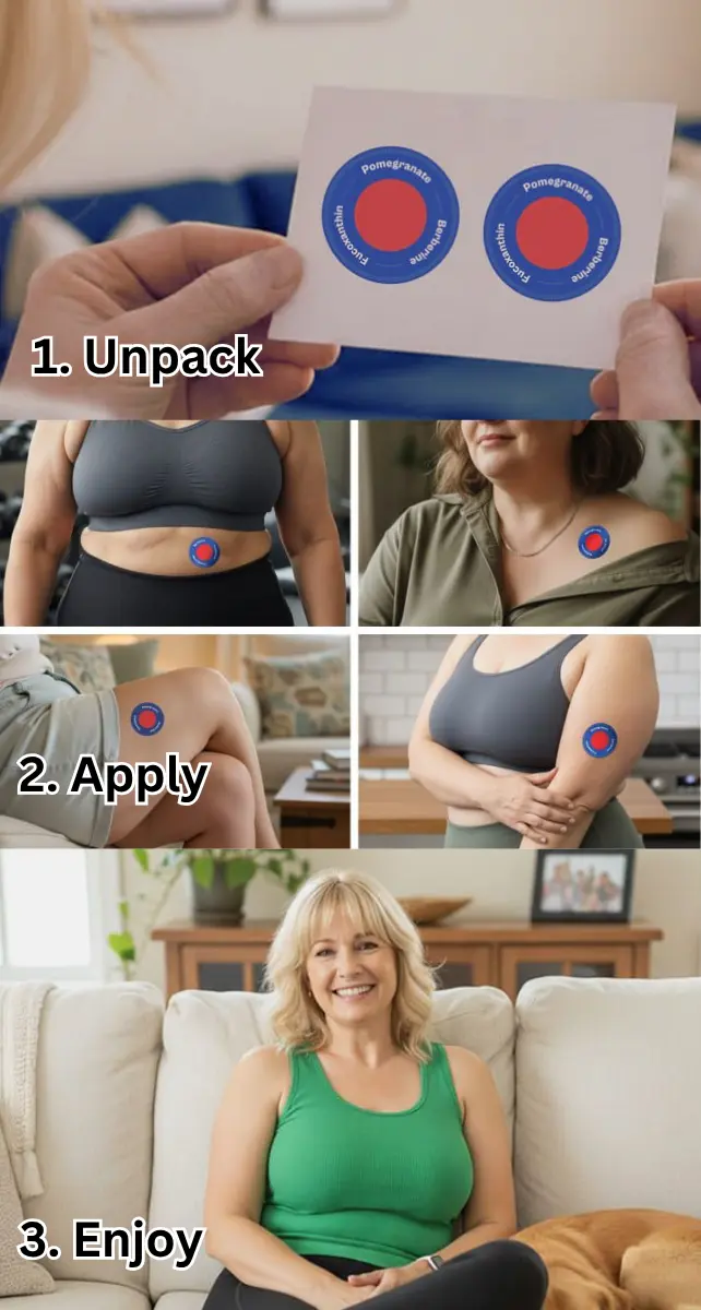 how to use purisaki berberine patches